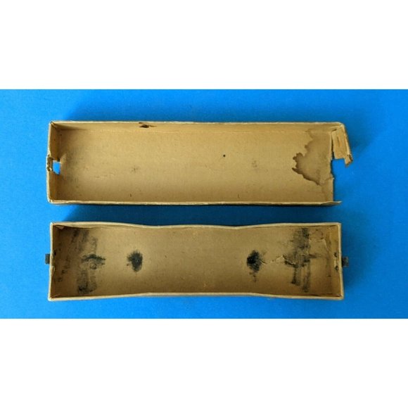 VINTAGE Pre- WWI Soldier Mason box attleboro falls,mass home front dated 1909 6" - Picture 6 of 7